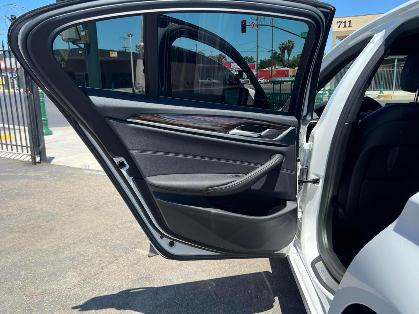 2019 WHITE /BLACK BMW 5-Series (WBAJA9C56KB) , located at 744 E Miner Ave, Stockton, CA, 95202, (209) 944-5770, 37.956863, -121.282082 - Photo#9